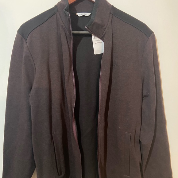 Calvin Klein men zip front cardigan medium - Picture 1 of 1